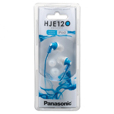 Наушники Panasonic RP-HJE118GUA  вкладыши, синий